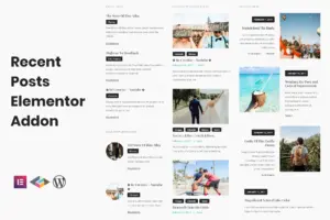 Recent Posts Elementor Addon