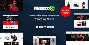 Reebox Elementor WooCommerce WP Theme