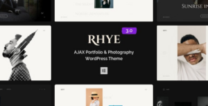 Rhye AJAX Portfolio WP Theme