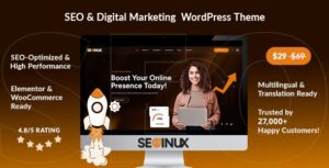 SEOINUX SEO & Digital Marketing Agency WP Theme
