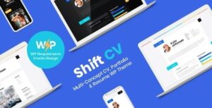 ShiftCV Blog \ Resume \ Portfolio \ WP