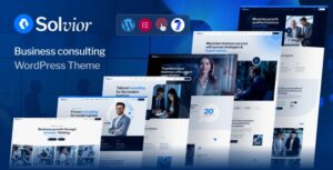 Solvior Business Consulting WP Theme.