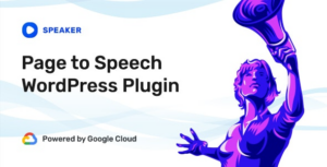 Speaker Page to Speech Plugin for WP