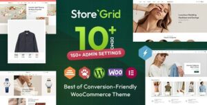 StoreGrid Fashion & Multipurpose WooCommerce Theme