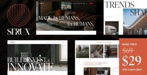 Strux Architecture & Interior Design WP Theme