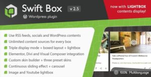 Swift Box WP Contents Slider and Viewer