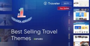 Traveler Travel Booking WP Theme
