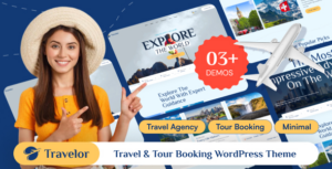 Travelor Travel & Tour Booking WP Theme