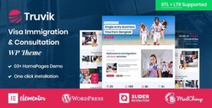 Truvik Immigration Consulting WP Theme