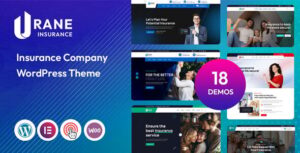 Urane Insurance Agency & Finance WP Theme