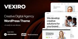 Vexiro Creative Digital Agency & Portfolio Theme