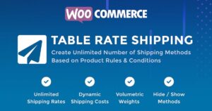 WooCommerce Table Rate Shipping By ZendCrew