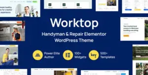 Worktop Handyman & Repair Elementor WP Theme