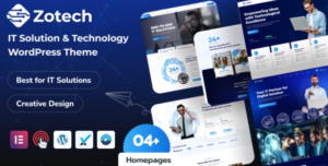 Zotech IT Solutions & Technology WP Theme