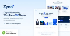 Zyno Digital Marketing Agency WP Theme