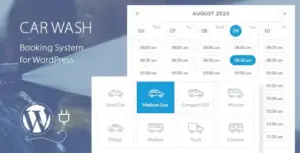 Car Wash Booking System For WP